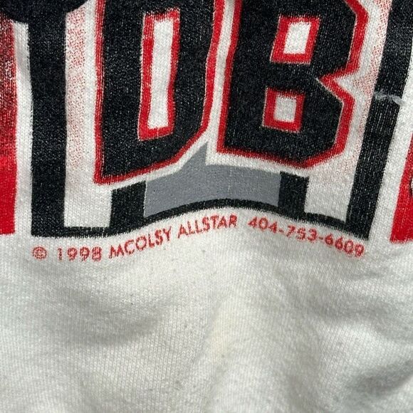 Vintage 1998 Atlanta Jamal Anderson Dirty Bird NFL Size XL - Picture 5 of 6